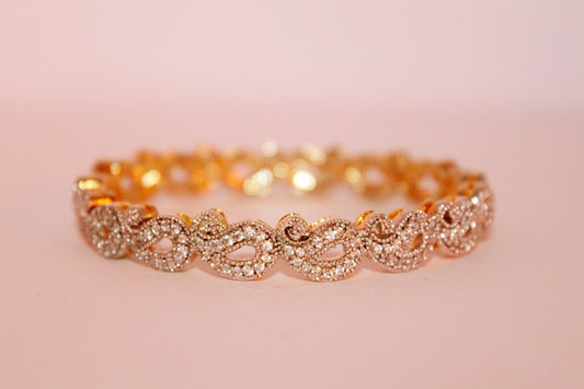 Luvréon Rivière Diamond Tennis Bracelet
